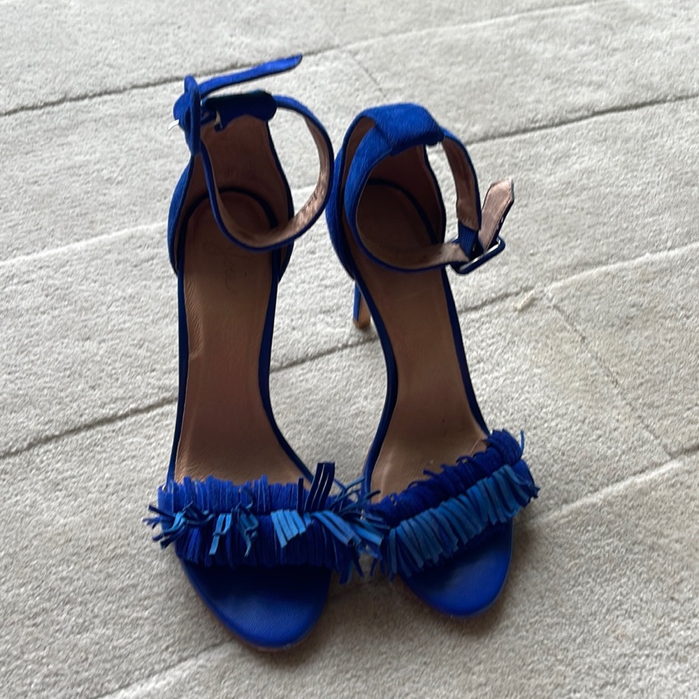 Joie Blue Strappy Sandal Size 8